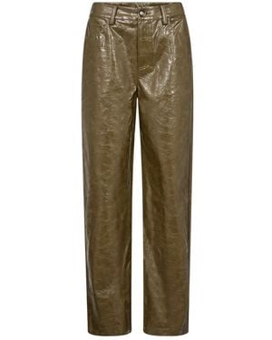 co'couture Straight Trousers - Green