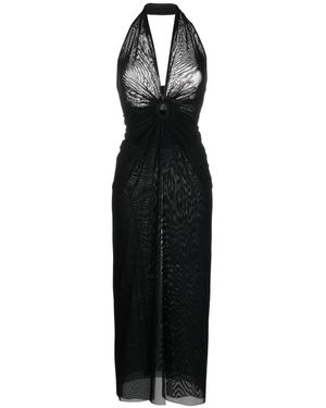 Fisico Midi Dresses - Black