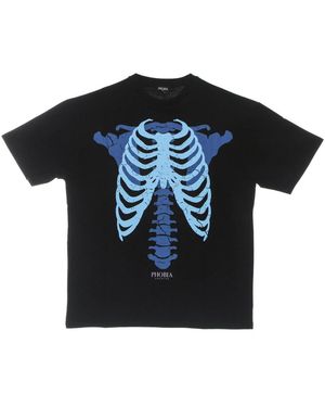 PHOBIA ARCHIVE Tops ,Zwart ,Katoen Skeleton Print Tee