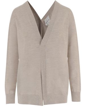 Sa Su Phi Truien & Vesten ,Kasjmier Cashmere Cardigan - Grijs