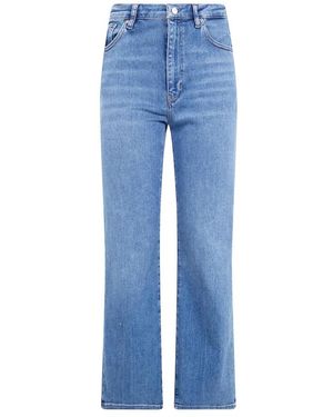 FRAME Jeans ,Blauw ,Denim Le Crop Mini Boot Jeans