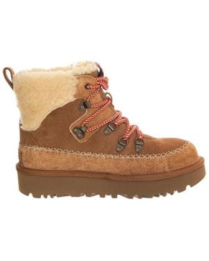 UGG Klassischer Alpine Schnürstiefel - Braun