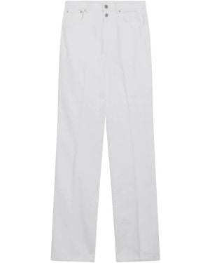 Lemaire Straight Fit Jeans - White