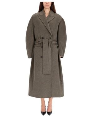 Jacquemus Belted Coats - Marrón