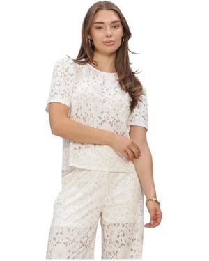 Object Bianca S/S Re Top - Wit