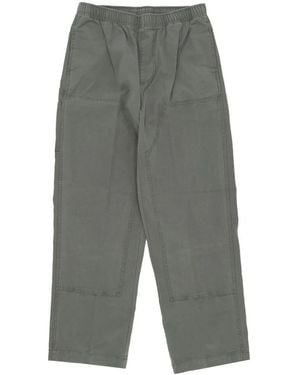 Obey Straight Trousers - Grigio