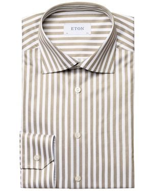 Eton Formal Shirts - Green