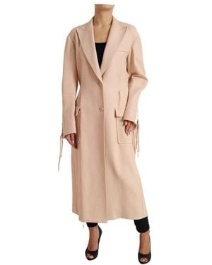 Dolce & Gabbana R baumwoll trenchcoat jacke - Natur