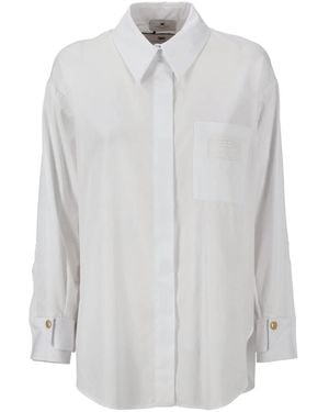 Elisabetta Franchi Shirts - Blanco