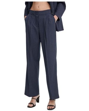 2nd Day Wide Trousers - Azul
