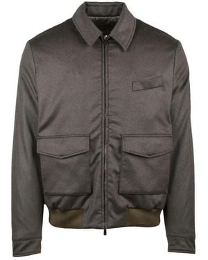 Luigi Borrelli Napoli Bomber Jackets - Grey