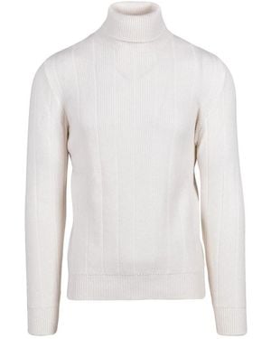 Eleventy Turtlenecks - Blanco
