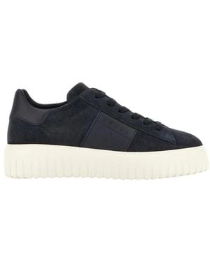 Hogan H-Stripes Sneakers - Blauw