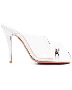 AMINA MUADDI Schoenen ,Wit ,Leer Justine Slipper 105