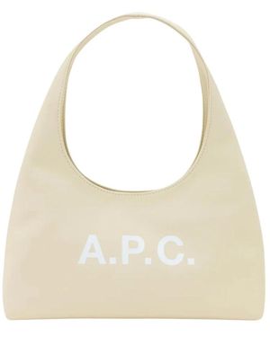 A.P.C. Shoulder Bags - Natural