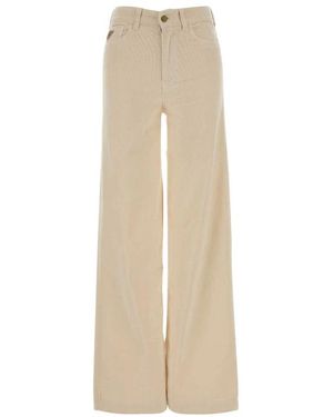 Lois Wide Trousers - Natural