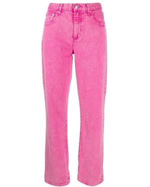Michael Kors Straight Fit Jeans - Pink