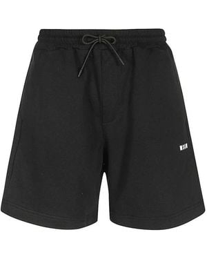 MSGM Casual Shorts - Black