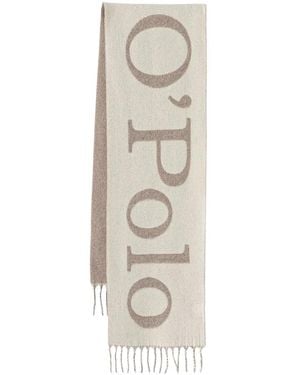 Marc O' Polo Accessoires ,Wol Wollen Sjaal Van Alpaca - Naturel