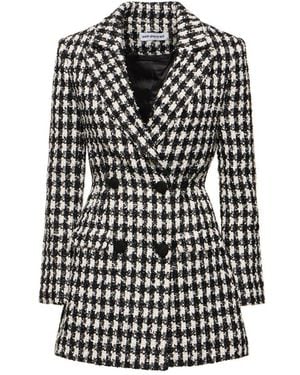 Self-Portrait Tweed Jackets - Black