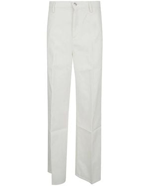 7 For All Mankind Straight Jeans - White