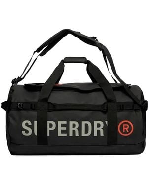 Superdry Tarp Barrel Large - Schwarz