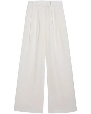 Momoní Wide Trousers - Blanco