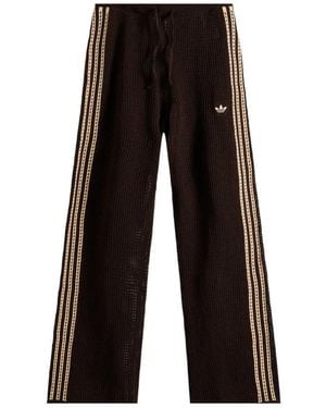adidas Crochet Track Pants - Zwart