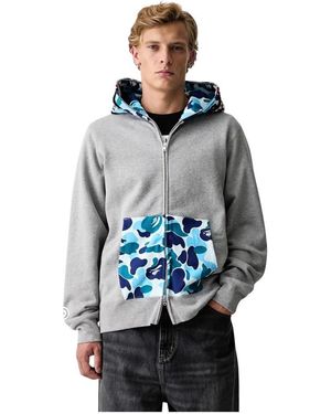 A Bathing Ape Zip-Throughs - Bleu