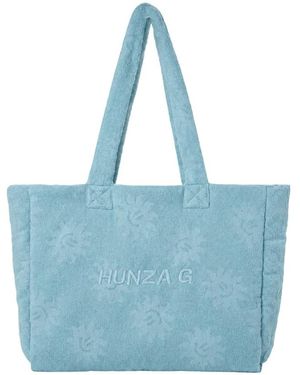Hunza G Tote Bags - Azul