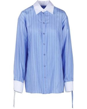 Semicouture Shirts - Blue