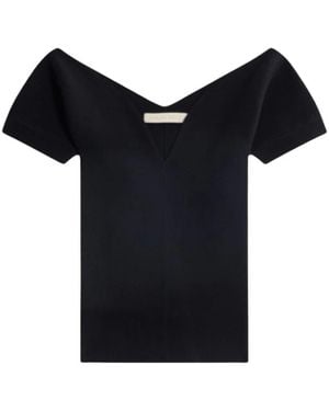 Vanessa Bruno Tops ,Zwart ,Polyester Gabaret Top