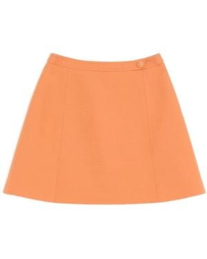 Valentino Garavani Short Skirts - Orange