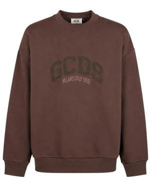 Gcds Hoodies & Sweatvesten ,Bruin ,Sweatshirts