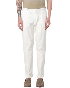 PT Torino Slim-Fit Trousers - Bianco