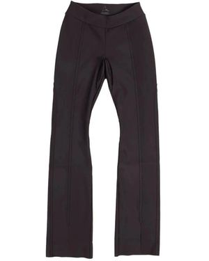 ROA Fitness ,Bruin ,Spine Compression Leggings - Zwart