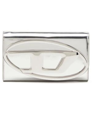 DIESEL Wallets & Cardholders - Metallic
