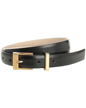 KHAITE Belts - Negro