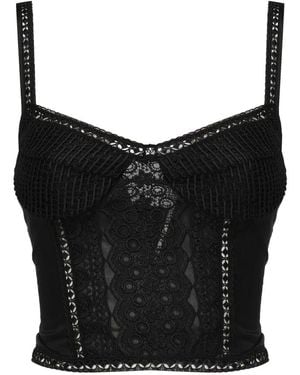 Charo Ruiz Sleeveless Tops - Black