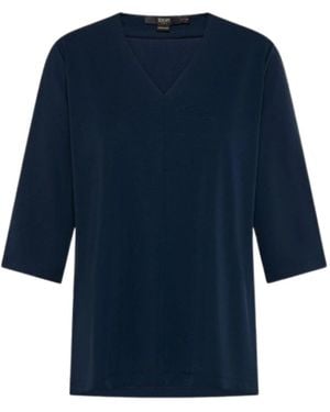 Seventy V-Neck Knitwear - Bleu