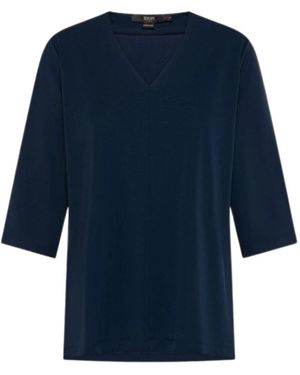 Seventy V-Ausschnitt Strickware - Blau