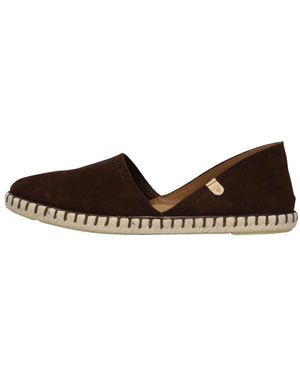 Verbenas Schoenen ,Bruin ,Linnen Carmen Espadrilles