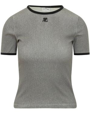 Courreges T-Shirts - Gray