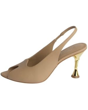STUDIO AMELIA High Heel Sandals - Natural