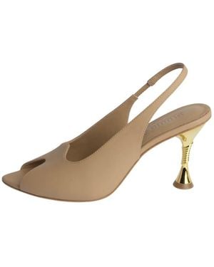 STUDIO AMELIA High Heel Sandals - Natural