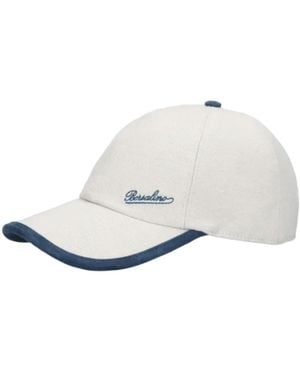 Borsalino Golfer Baseball Cap - Weiß