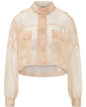 Pinko Light Jackets - Natural