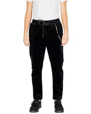 Gianni Lupo Slim-Fit Trousers - Black