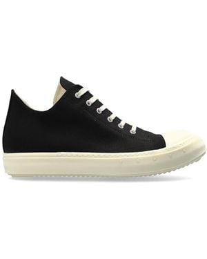 Rick Owens Schoenen ,Zwart ,Katoen Low Sneaks