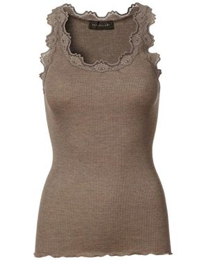 Rosemunde Sleeveless Tops - Marrone